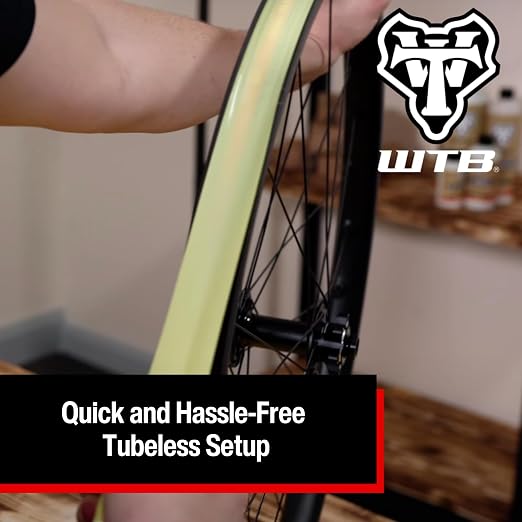 WTB Tubeless Bicycle Rim Tape (45mm x 11m) Easy Tubeless Setup & Airtight Seal, Compatible with All Tubeless Rims | bike-rim-tape