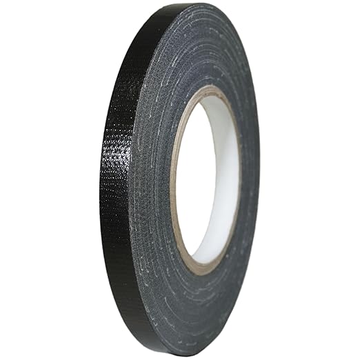 GGR Supplies T.R.U. CDT-36 Industrial Grade Duct Tape. Waterproof and UV Resistant. Multiple Colors Available. 60 Yards. (Black, 1/2 in.)