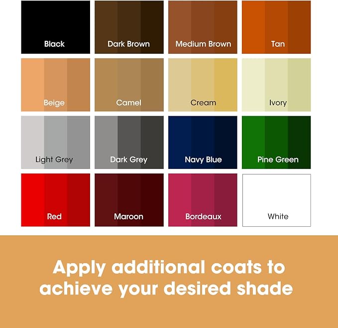 Furniture Clinic Leather Easy Restoration Kit | with Leather Recoloring Balm, Cleaner, Sponge, and Cloth | Leather Repair Kit for Scratched and Faded Furniture (Black)