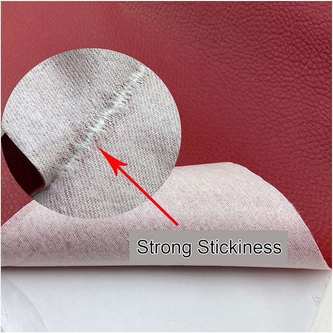 Self Adhesive Leather PU Fabric Leather Repair Patch 100x138cm Multicolor Available Anti Scratch Leather Tape Upholstery Vinyl Sticker for Couch Sofas Furniture Drivers Seat(Light Blue)