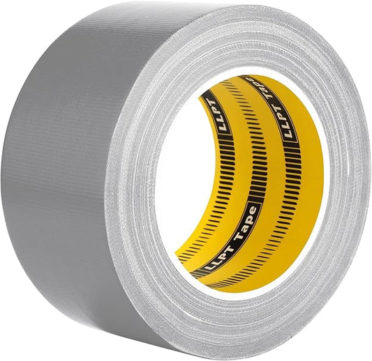 LLPT Duct Tape Premium Grade 2.36 Inches x 108 Feet x 11 Mil Easy Tear Residue Free Strong Adhesive Color Silver Gray (DT245)