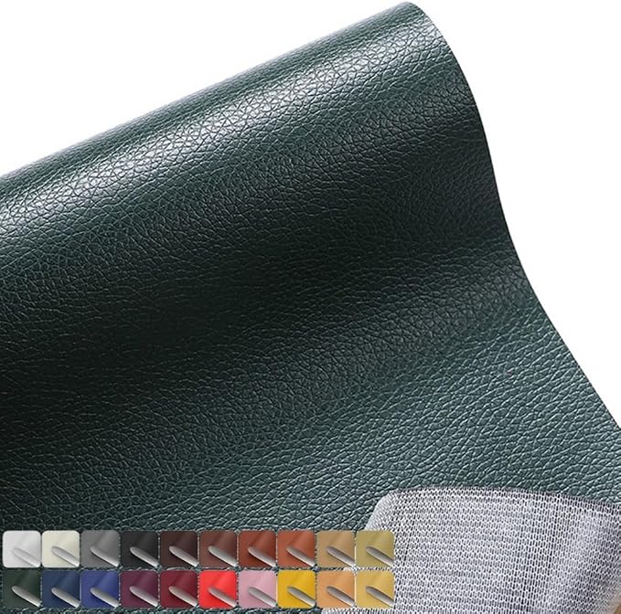 20x20 Inches Leather Repair Patch Self Adhesive, Leather Patch Tape for Furniture, Adhesive Leather Tape for Car Seat Repair, Leather Couch Repair Patch Kit
