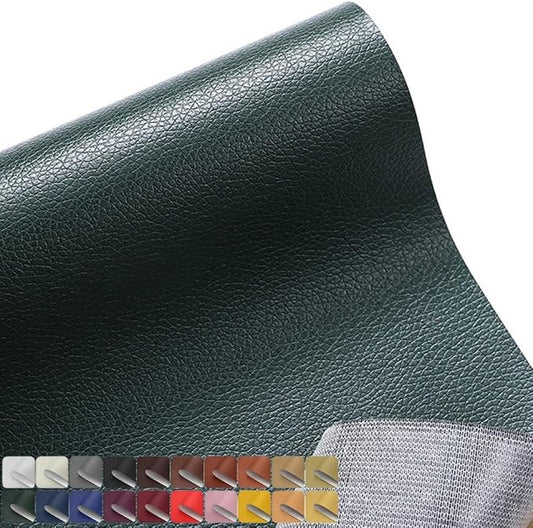 20x54 Inches Leather Repair Patch Self Adhesive, Leather Patch Tape for Furniture, Adhesive Leather Tape for Car Seat Repair, Leather Couch Repair Patch Kit