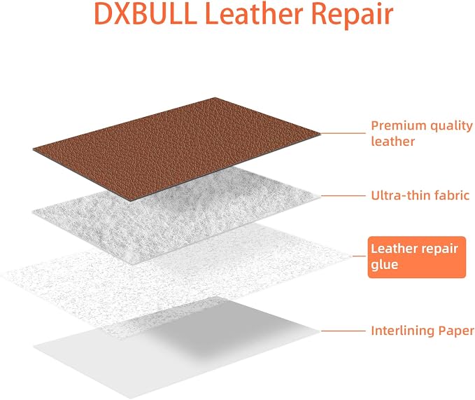 DXBULL Large Leather Repair Patch 17.3x78.7 inch Repair Tape Self-Adhesive for Furniture Sofas Car Seats Chair Couches Handbags Jackets Decorative Home Hotel Wall (Beige)