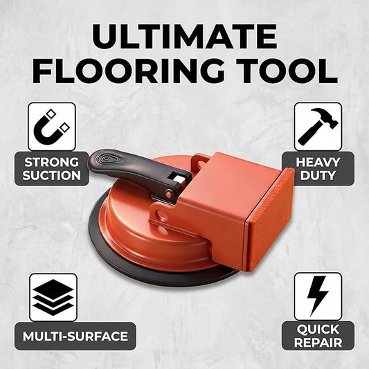 Floor Gap Fixer Tool, 2026 New Heavy Duty Floor Gap Fixer Tool, Enhanced Vacuum Suction Cup for Laminate, Wood, Tile Gap Repair Tool(Green)