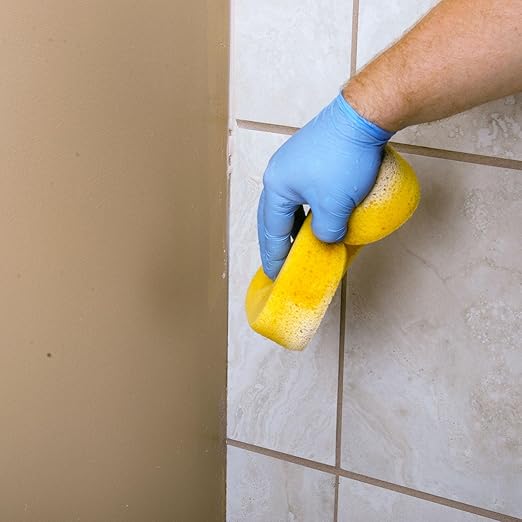 Mapei Keracaulk S Premium, Paintable, Sanded, Siliconized Acrylic Caulk, Expertly Formulated to Match Grout Colors, 10 oz., 5077 Frost- Sanded