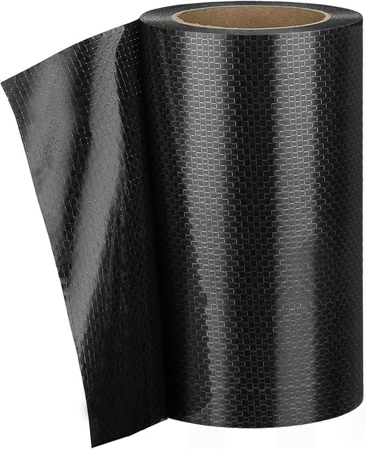 Frienda RV Underbelly Tape RV Underbelly Material Corrugated Waterproof Flex Mend Repair Belly Tape Thick Adhesive Patch Fabric Sealing for Camper Mobile Home Travel Trailer Repair(8 Inch x 50 Feet)