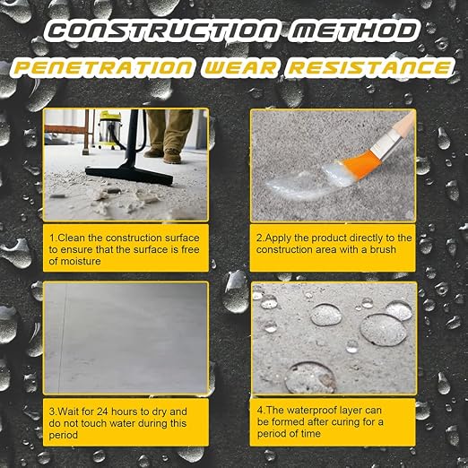 Waterproof Anti-Leakage Agent, Super Invisible Waterproof Transparent Anti-Leaking Insulation Sealant, Multi-Surface Leak Repair Coating Strong Bonding Sealant (100ml)