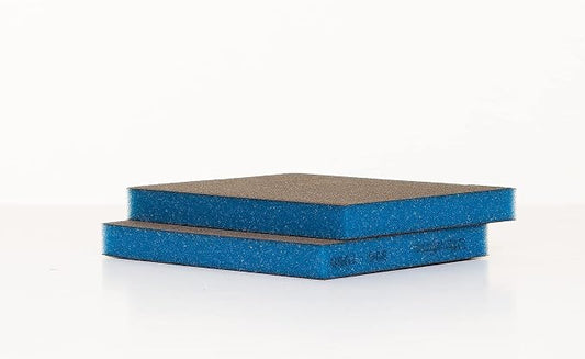 Geist. Double Sided Sanding & Finishing Pads | for use on Leather, Alcantara, Vinyl, Wood, Paints, fillers and Plastic Materials |  to Smooth and Prepare Surfaces | Pack of 2