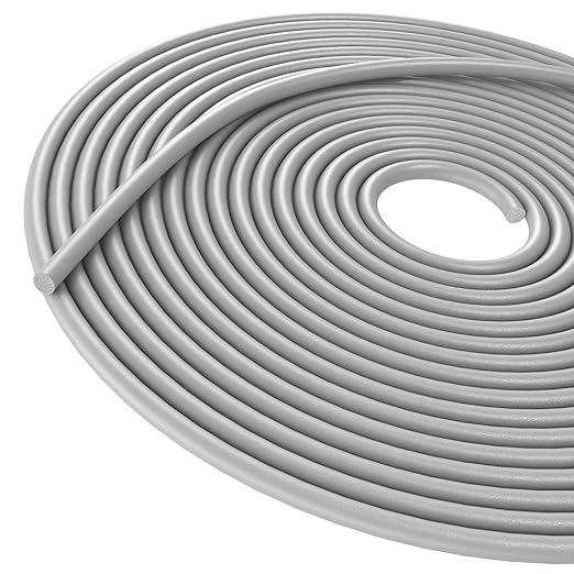 DGSL Backer Rod 1/4 Inch, Caulk Saver for Gaps and Joint Concrete Filling, EPDM Rubber Backer Rod Joint Filler for Driveway and Wall Cracks (16.4 Ft Length)