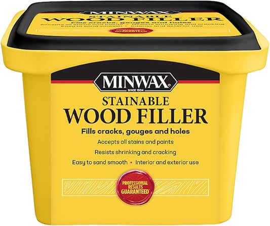 Minwax Stainable Wood Filler, 16 oz
