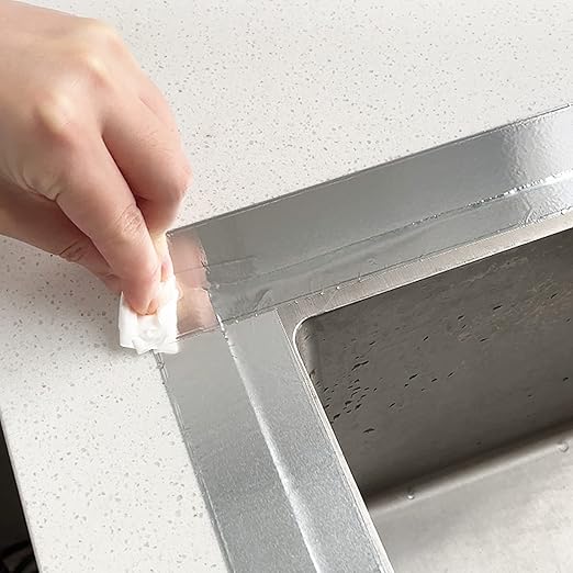 TAPEBEAR Aluminum Foil Tape, Aluminum Air Duct Tape, Withstand 80°C to 100°C, Heat Resistant Tape Insulation Tape for HVAC, Sealing & Patching, Metal Repair, 2inch x 50yard,24Rolls