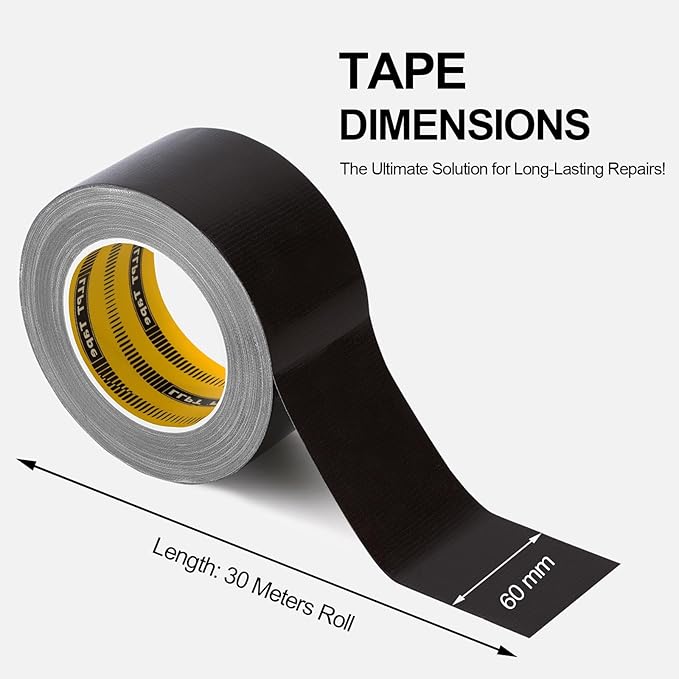 LLPT Duct Tape Premium Grade 2.36 Inches x 108 Feet x 11 Mil Easy Tear Residue Free Strong Adhesive Color Green (DT252)