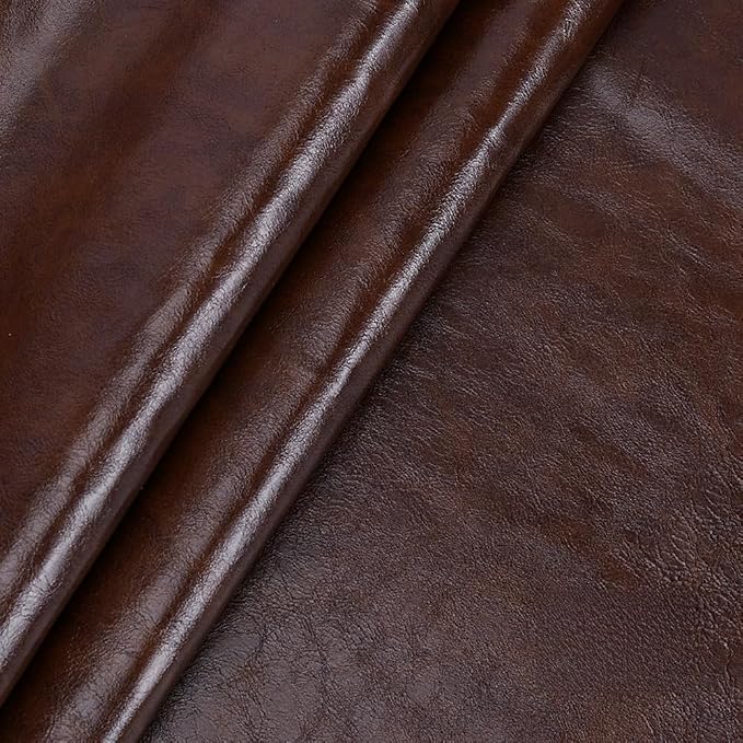 Leather Repair Patch Tape Kit,Self Adhesive Leather Repair Patch,Vinyl Repair Kit for Couches Boat Seats Furniture Cars Sofa Office Chair (Coffee,7.87"×54.33")