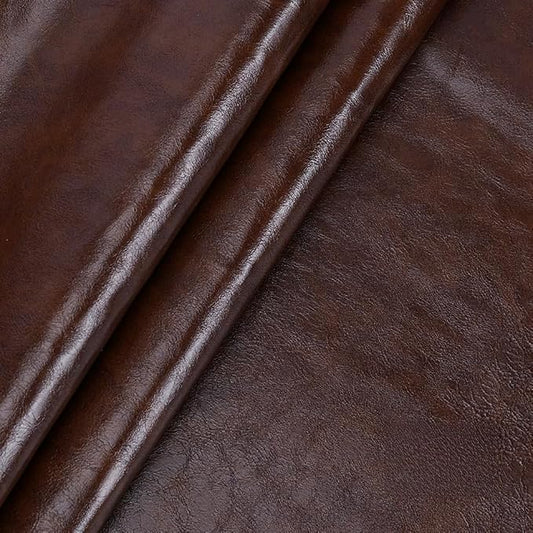 Leather Repair Patch Tape Kit,Self Adhesive Leather Repair Patch,Vinyl Repair Kit for Couches Boat Seats Furniture Cars Sofa Office Chair (Coffee,19.69"×54.33")