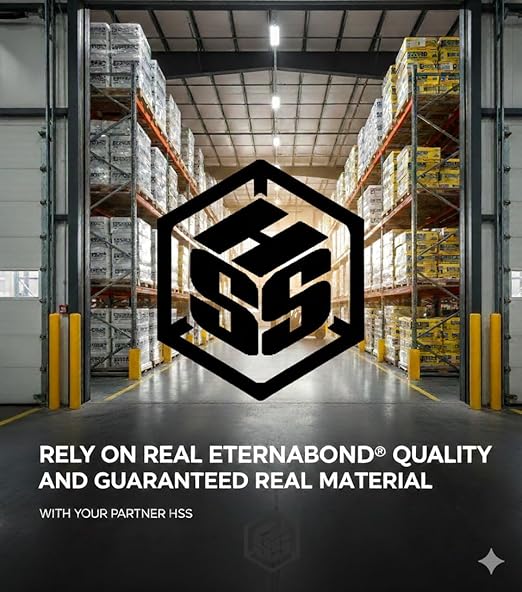 EternaBond RoofSeal Black 2" x50' MicroSealant UV Stable RV Roof Seal Repair Tape | 35 mil Total Thickness - EB-RB020-50R - One-Step Durable, Waterproof and Airtight Sealant