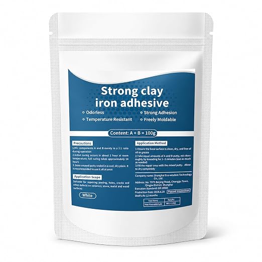 High-Strength Multi-Purpose Repair Clay,Strong Clay Iron Adhesive,High-Strength Multi-Purpose Repair Putty,All Purpose Pool 𝐂lay for Bonding Plastic Metal Ceramic Wood Tile Glass (1Pcs)