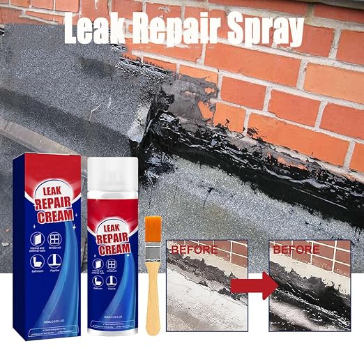 Bllosom Leak Repair Waterproof Sealant Spray,Waterproof Patch & Seal Rubberized Sealant Spray,Liquid Sealant Spray,Waterproof Roof Sealant (Blue,3pcs)