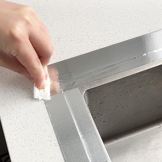 TAPEBEAR 18 Rolls Aluminum Foil Tape, Aluminum Air Duct Tape, Withstand 80°C to 100°C, Heat Resistant Tape Insulation Tape for HVAC, Sealing & Patching, Metal Repair, 4inch x 50yard