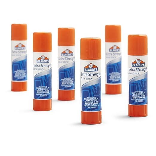 Elmer's Extra Strength Glue Sticks Washable 8 Grams 24 Count, #1 Teacher Brand (Pack of 12)