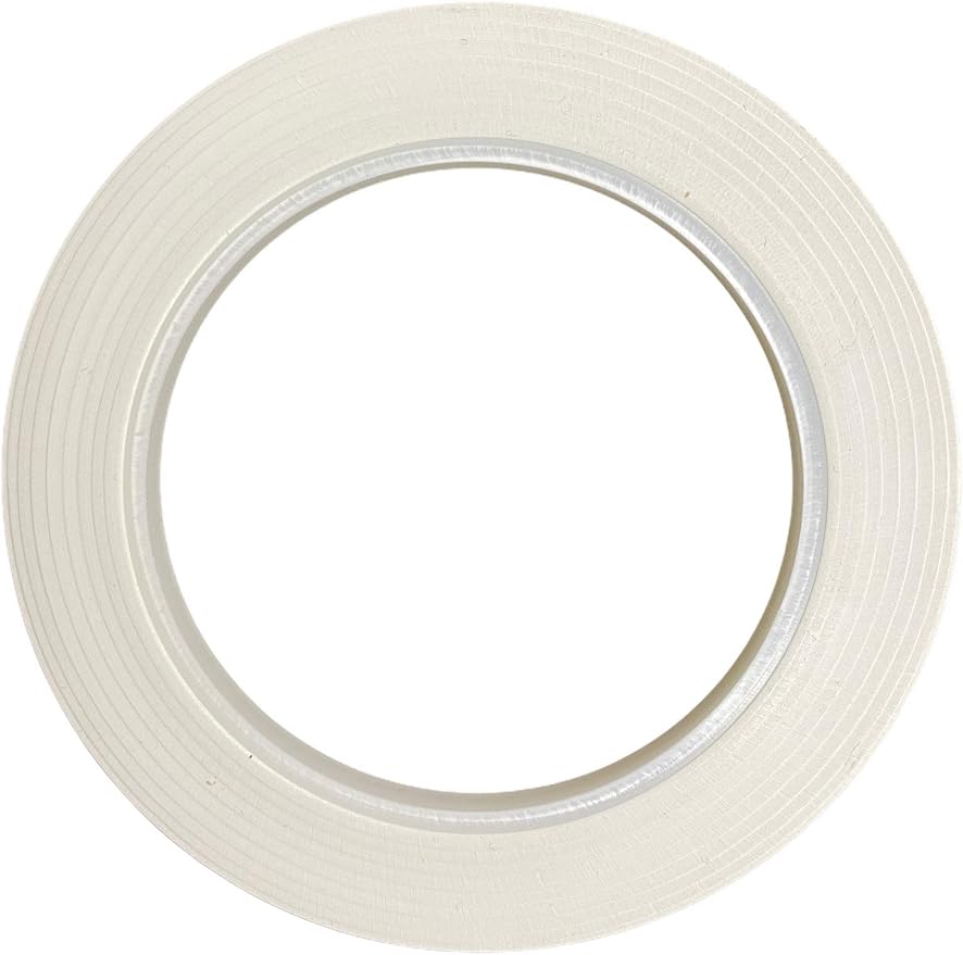 GGR Supplies T.R.U. CVT-536 White Vinyl Pinstriping Dance Floor Tape: 1/2 in. Wide x 36 yds. Several Colors