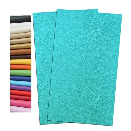 Sofa Repair Self Adhesive Leather Tape Patch Strong Adhesive Car Seat Furniture Repair Patches High Low Temperature Wear Waterproof Resistant (5.9 x 9.8 inch/2pcs, Blue)