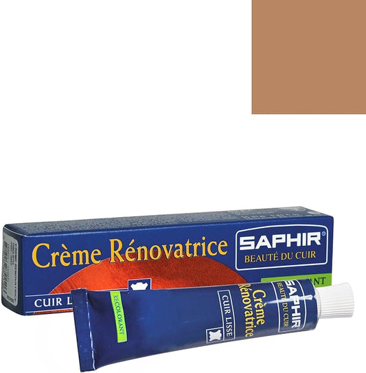 SAPHIR Beauté du Cuir Renovating Cream 25 ml - Professional Leather Repair & Color Restoration Cream