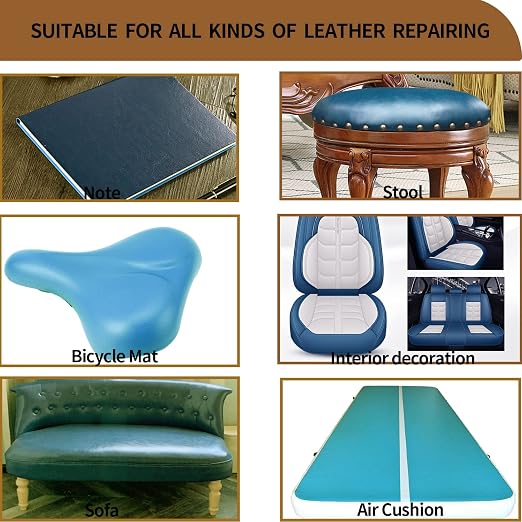 Oversized Self Adhesive Leather Repair Tape for Furniture,17.7 x 78.8inches Durable Self-Adhesive Vinyl Repair Kit, Adhesives Leather Repair Patch for Sofas, car Seats,Bags, Armchair Tear(Navy Blue)