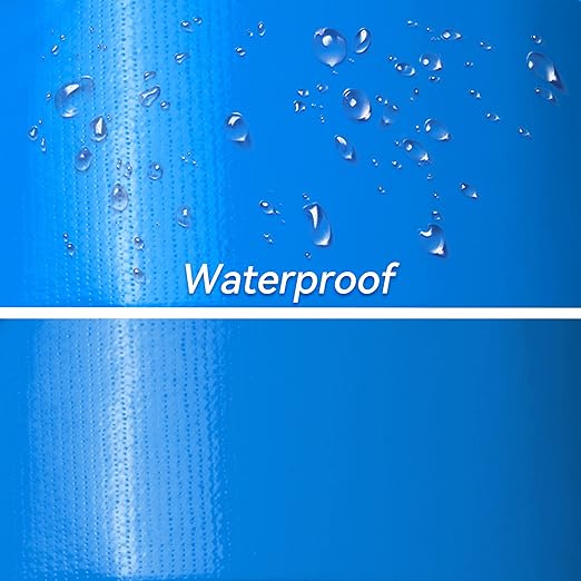 Reniteco Sky Blue Duct Tape- 2 inches x 45 Yards, Waterproof & All-Weather, No Residue, UV Resistant, Heavy Duty for Car, Home & Outdoor Repairs, 1 Roll