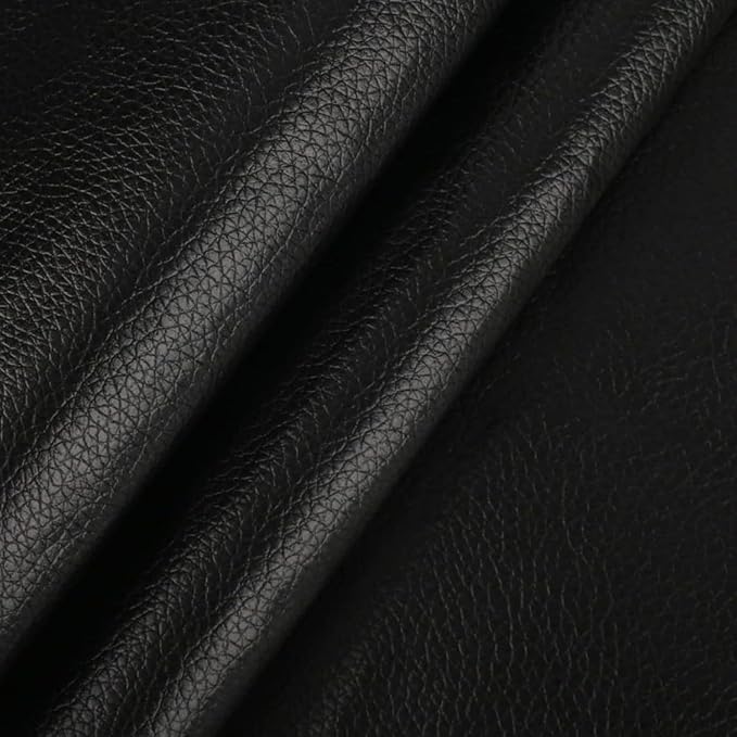 Waterproof Leather Repair Patch,19.7 × 54 inch Black Self Adhesive Leather Repair Tape,DIY Large Vinyl PU Patches for Furniture,Couch,Sofa,Car Seats,Office