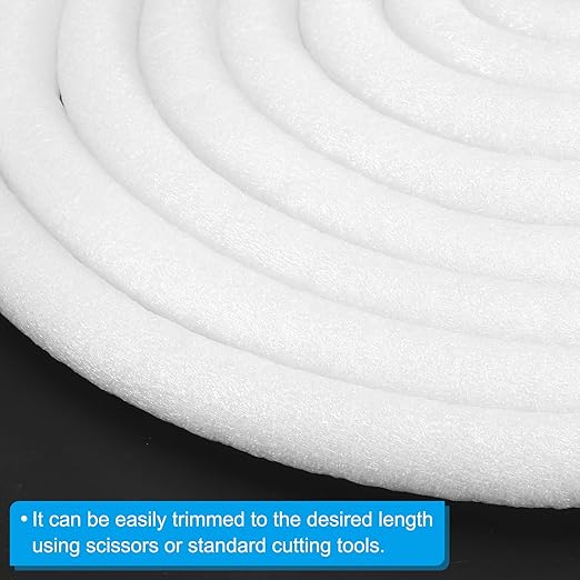 PATIKIL 23/32 Inch x 32.8 Feet Backer Rod for Gaps and Joints, 2 Pack Foam Rope Caulk Crack Joint Filler Roll Seal Weather Strip for Home Construction Car
