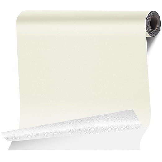 Leather Repair Tape Patch, 35.4" x 79" Self Adhesive Leather Patches for Furniture,Vinyl Repair Kit for Car Seat, Couch, Chairs, Boat Seat, Sofa Beige White