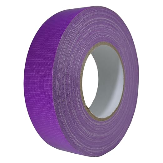 GGR Supplies T.R.U. CDT-36 Industrial Grade Duct Tape. Waterproof and UV Resistant. Multiple Colors Available. 60 Yards. (Purple, 1.5 in.)
