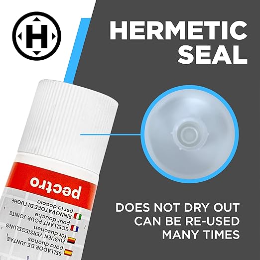 PECTRO Waterproof Tile Grout Sealer Kit, Premixed Grout Sealant for Shower & Tub, Bathroom, Seals Cracks, Gaps & Joints, Includes Precision Spatula, White, 6.62 oz Tube (KIT X 2)