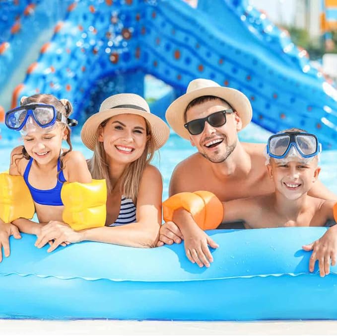 Pool Patch Repair Kit - Strong Adhesive Waterproof Tape for Inflatable Above Ground Pools & Hot Tubs, TPU 4in X 7ft Pool Liner Patch Kit- Fix Leaks Fast