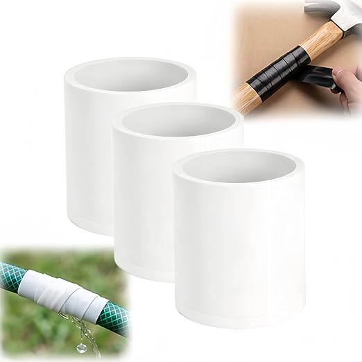 Self-Fusing Waterproof Patching Tape, Patch Tape for Repairing Pipe & Hose Leaks and Bucket Holes