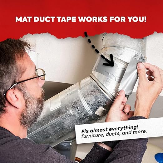 MAT Duct Tape Tan (Beige) Industrial Grade, 2 inch x 60 ft. Waterproof, UV Resistant for Crafts, Home Improvement, Repairs, & Projects