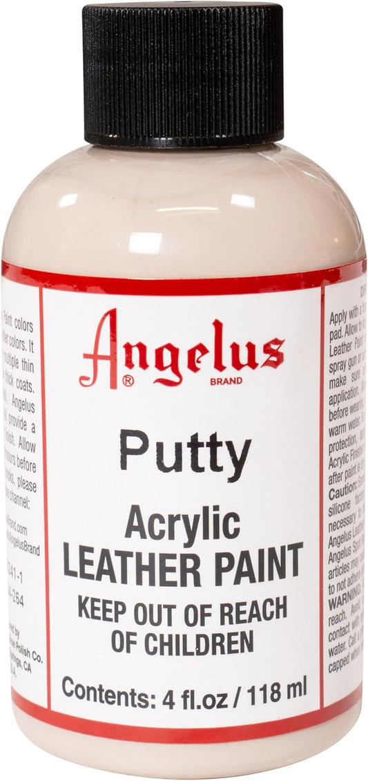 Angelus Acrylic Leather Paint, 4 Fl Oz (Pack of 1), Putty