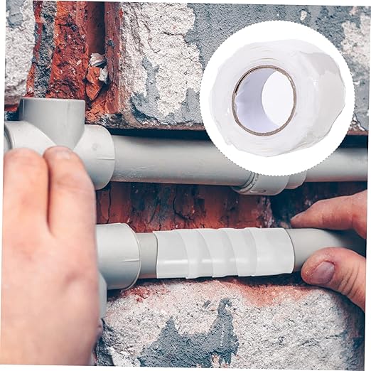 COHEALI 4pcs Seal Tape for Plumbing Flexible Rubberized Repair Tape for Pipe Leaks Cracks and Home Repairs Material Easy to Use