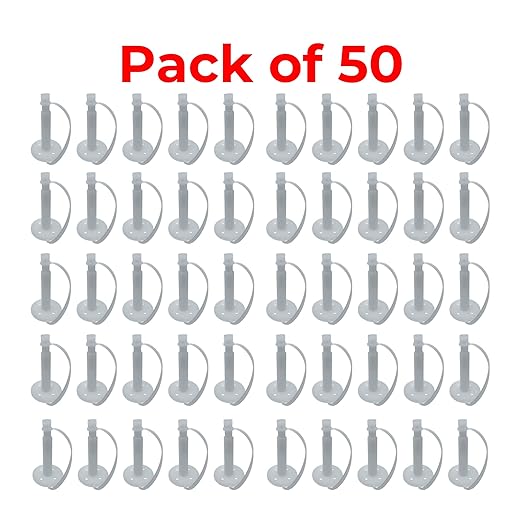 Liquid Concrete Standard Surface Injection Ports with Attached Caps (50)