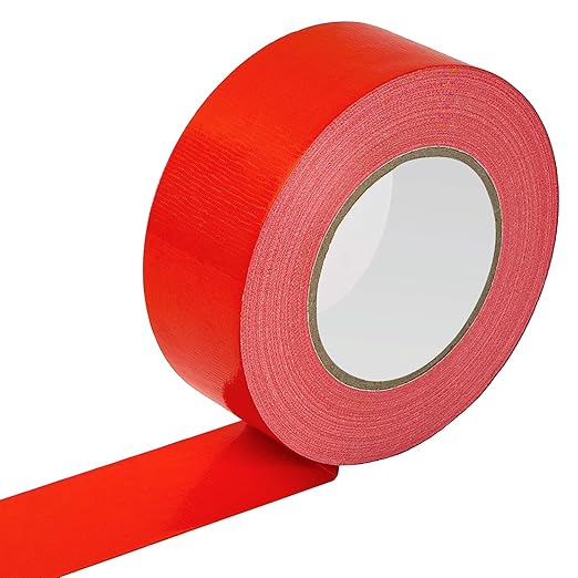 Reniteco Red Duct Tape- 2 inches x 45 Yards, Waterproof & All-Weather, No Residue, UV Resistant, Heavy Duty for Car, Home & Outdoor Repairs, 1 Roll