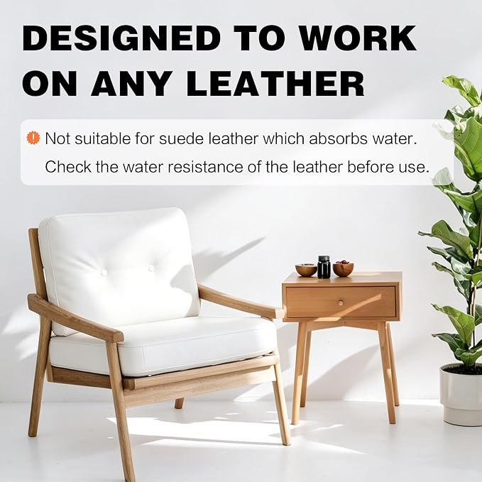 Leather Recoloring Balm, Color Restorer Conditioner, Leather Dye for Furniture, Couch Paint and Repair, Scratch Remover, Leather Color for Couches, Leather Repair Kits