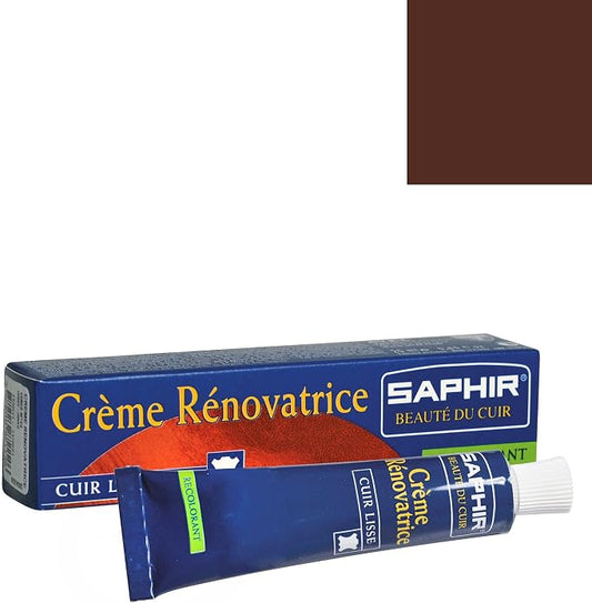 SAPHIR Beauté du Cuir Renovating Cream 25 ml - Professional Leather Repair & Color Restoration Cream