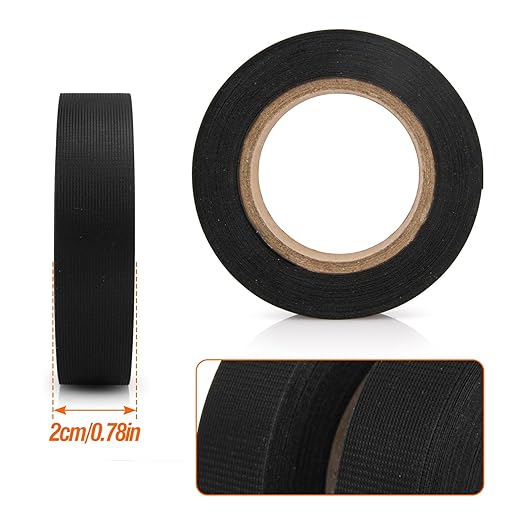 TPU Seam Sealing Tape – Waterproof Heat-Seal Fabric Repair Tape for Tents, Outdoor Gear, and Apparel – 0.79 in x 5.47 yd, Black
