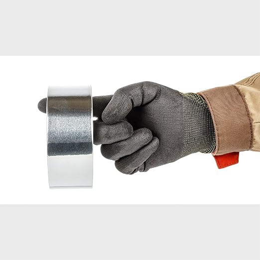 Lichamp HVAC Aluminum Foil Tape, 2 Pack Metal Insulation Tape for Ductwork, AC Air Conditioner Sealing, 2 inch x 70 Yards, A202SL