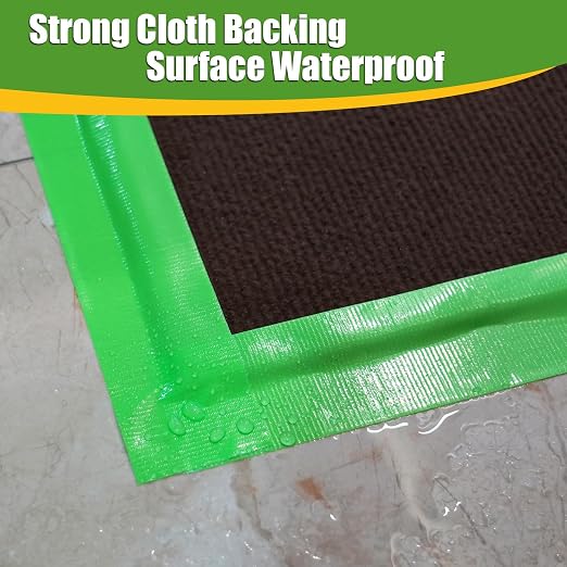 2 Rolls Green Duct Tape, Heavy Duty Strong Industrial Colored Duct Tape 9mil x 2inch x 25yds Flexible, No Residue, Waterproof and Tear by Hand, Multi-Use for Indoor & Outdoor Repairs