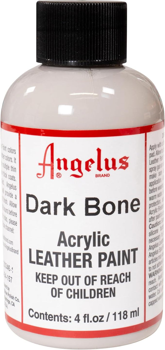 Angelus Acrylic Leather Paint, 4 Fl Oz (Pack of 1), Dark Bone
