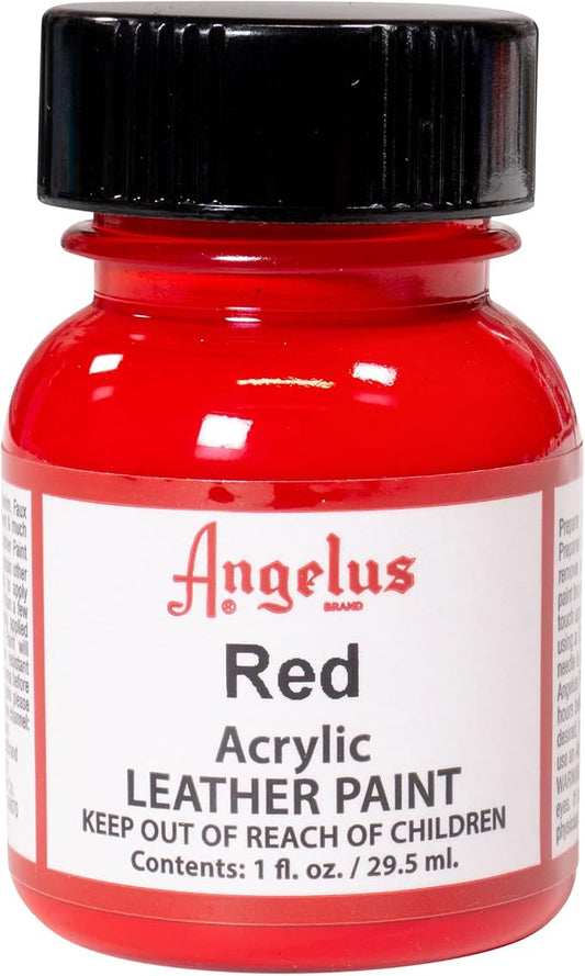 Angelus Leather Paint 1 Oz Red