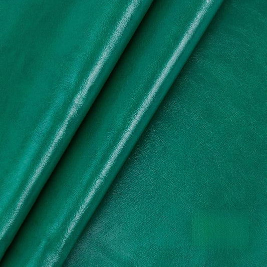 Leather Repair Patch Tape Kit,Self Adhesive Leather Repair Patch,Vinyl Repair Kit for Couches Boat Seats Furniture Cars Sofa Office Chair (Emerald Green,19.69"×54.33")