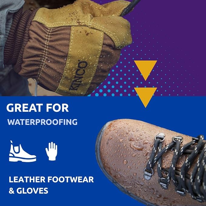 Nikwax Waterproofing Wax for Leather, Cream, Restores DWR Water Repellency, Shoe Care, Boot & Footwear Cleaner, Rain Protection, Safe for Gore-Tex